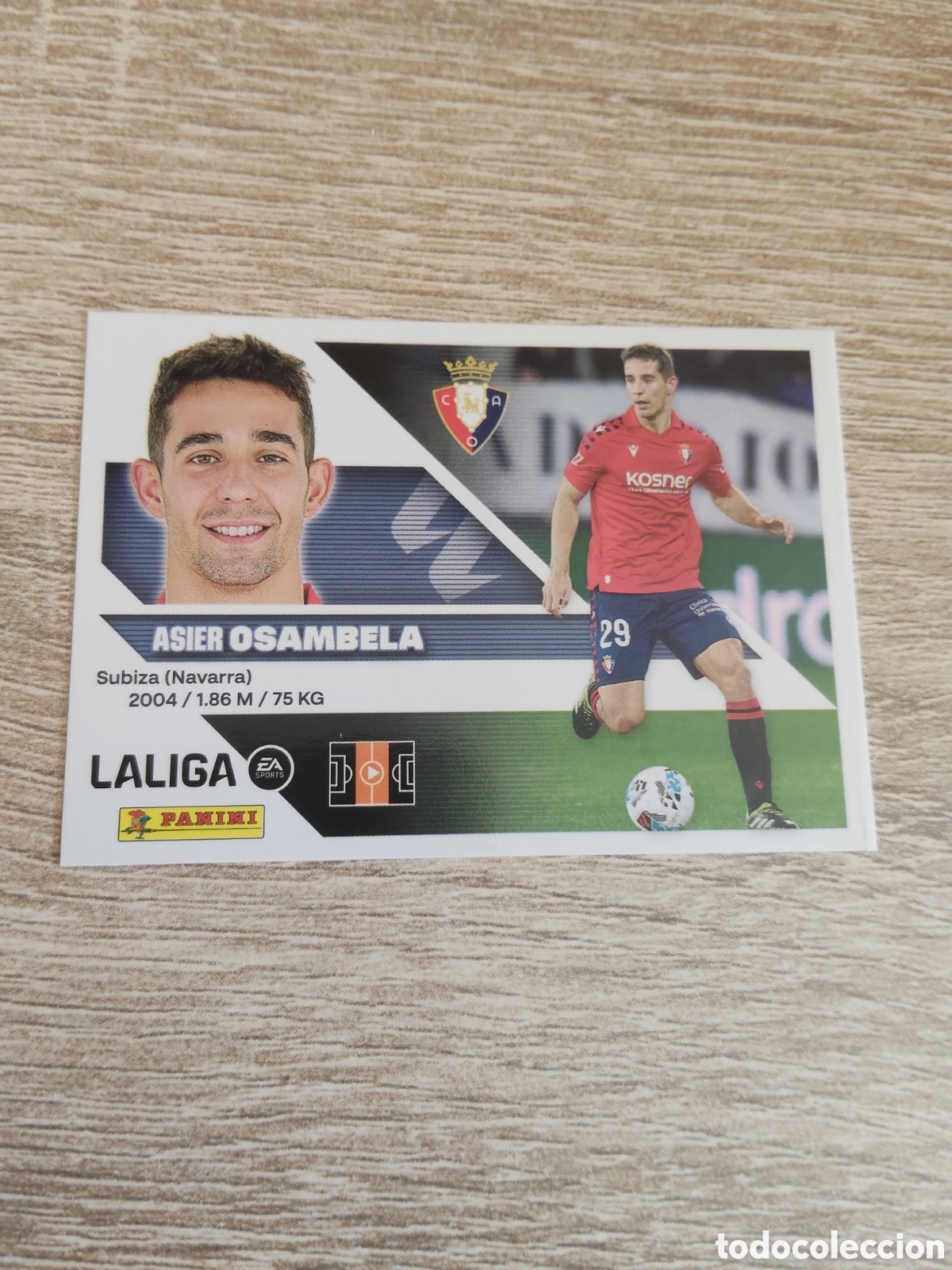 Cromos de f&uacute;tbol: Osambela Osasuna liga 2026 2027 26 27 ediciones este