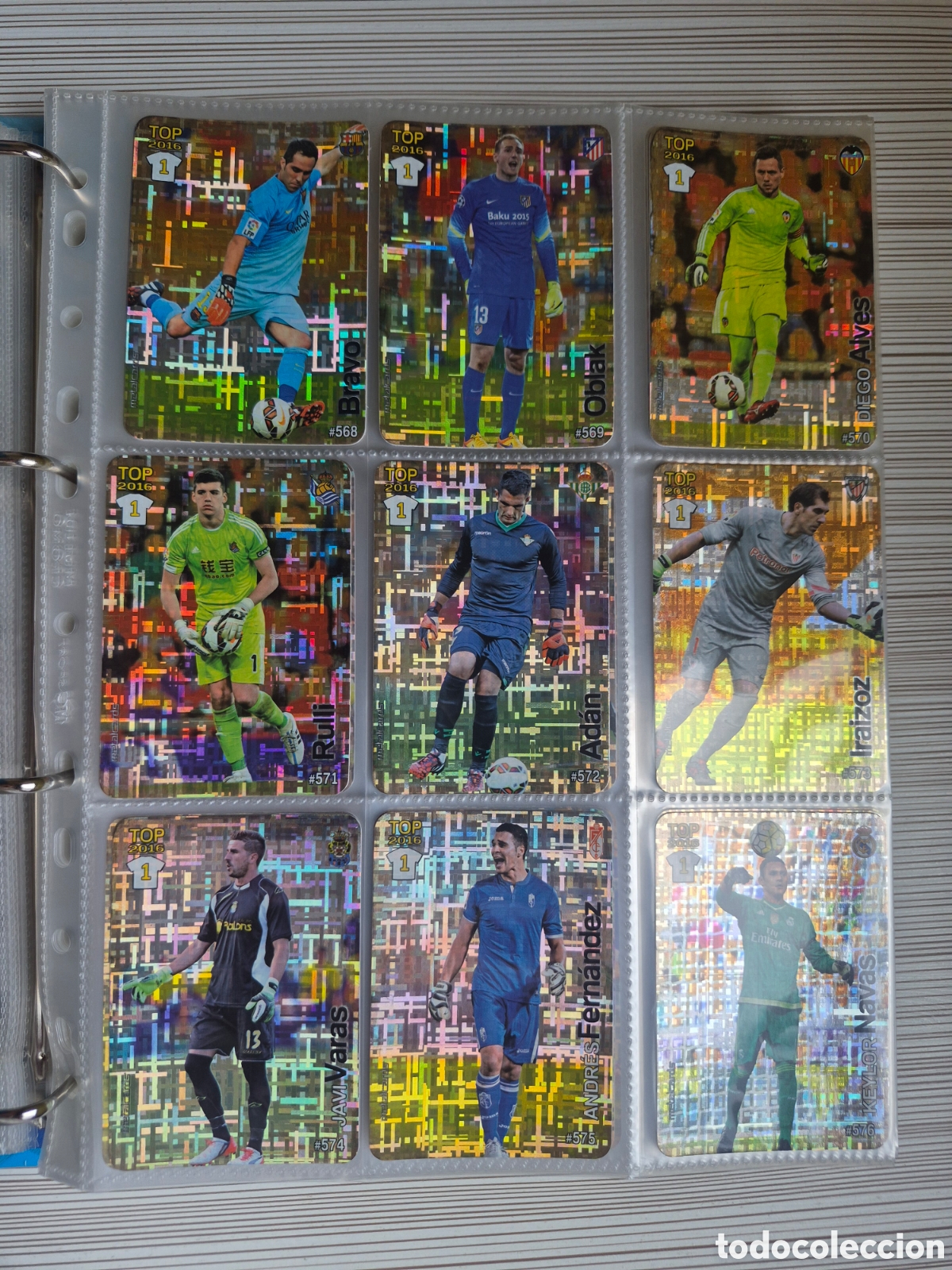 Fu&szlig;ball-Sticker: Mundicromo 2015 2016 Top Tetris Lote LEER