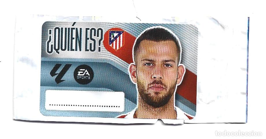 Figurine di Calcio: PANINI EDICIONES ESTE CHICLES LIGA 26/27 2026/2027 - &iquest;QUIEN ES? (ATLETICO MADRID) SIN PEGAR