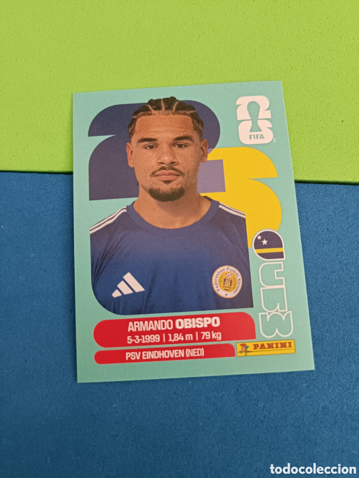 Cromos de f&uacute;tbol: Panini Mundial Fifa World cup 2026 26 sticker - CUW 3 Obispo