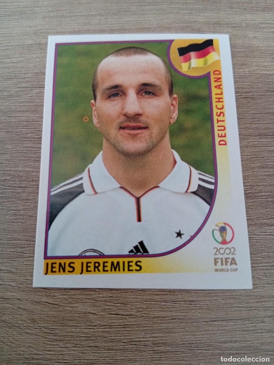 Cromos de f&uacute;tbol: JENS JEREMIES 323 ALEMANIA MUNDIAL KOREA JAPON 2002 02 PANINI NUNCA PEGADO