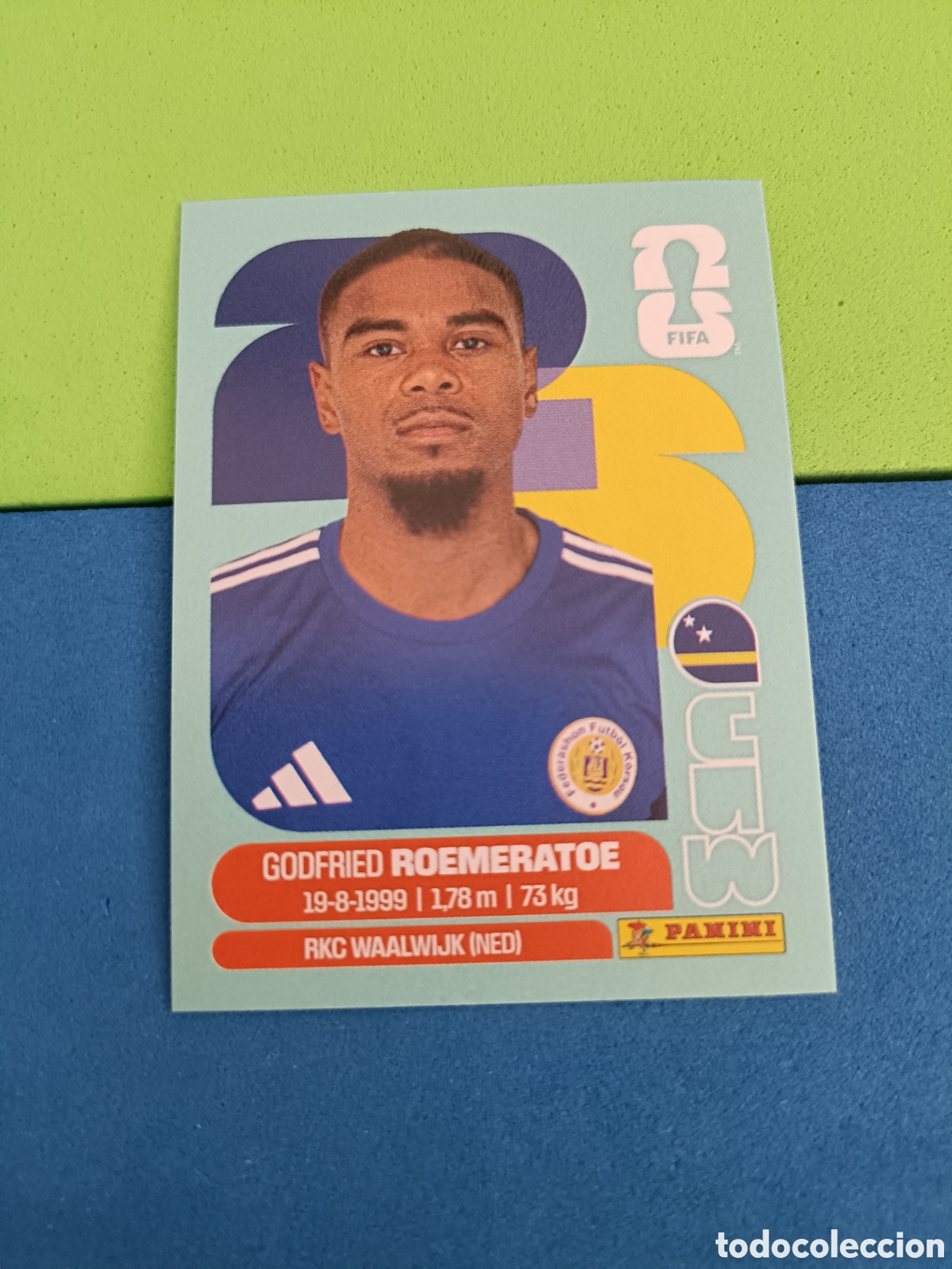 Cromos de f&uacute;tbol: Panini Mundial Fifa World cup 2026 26 sticker - CUW 10 Roemeraotoe