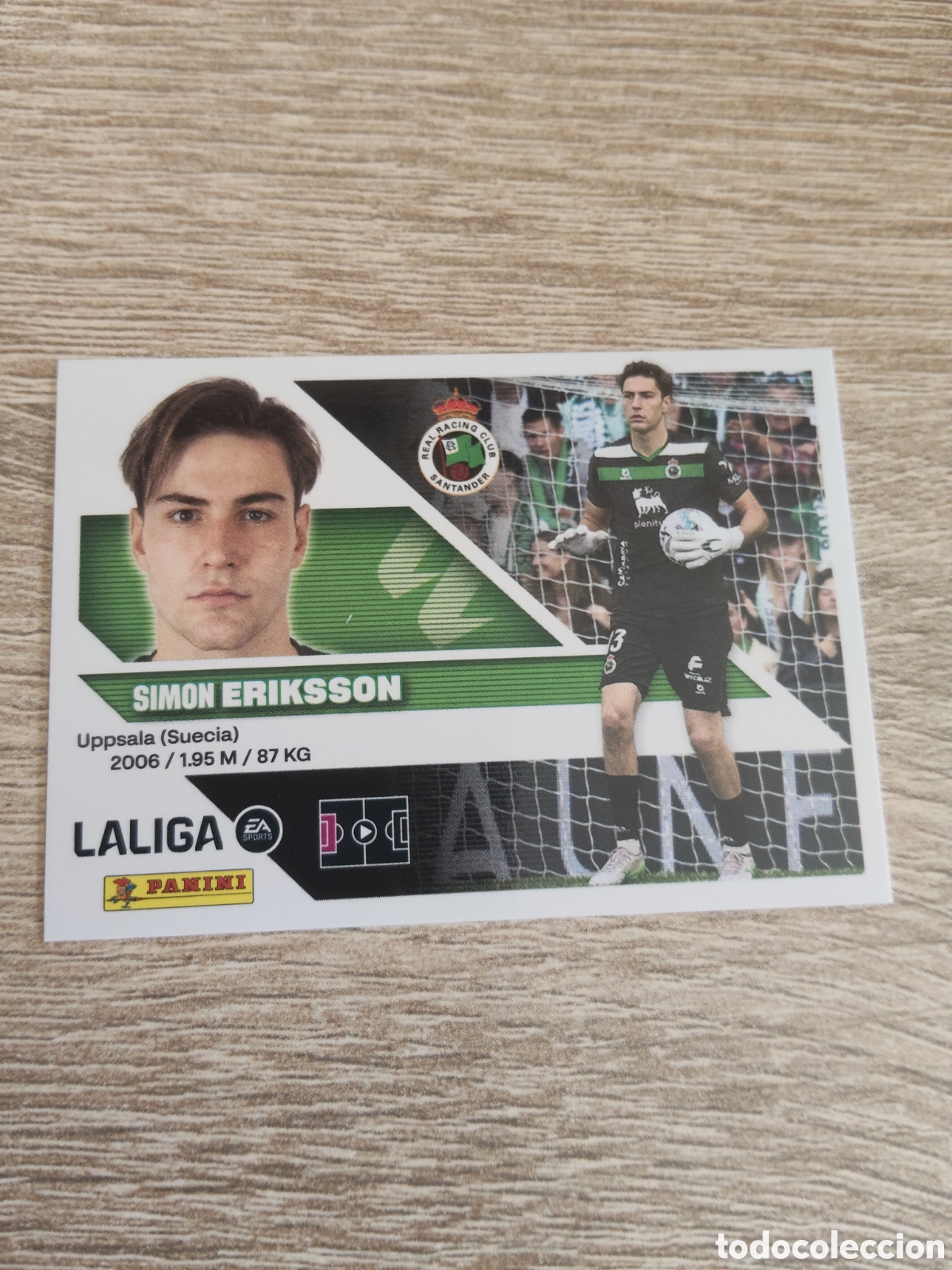 Cromos de Futebol: Eriksson Racing de Santander liga 2026 2027 26 27 ediciones este