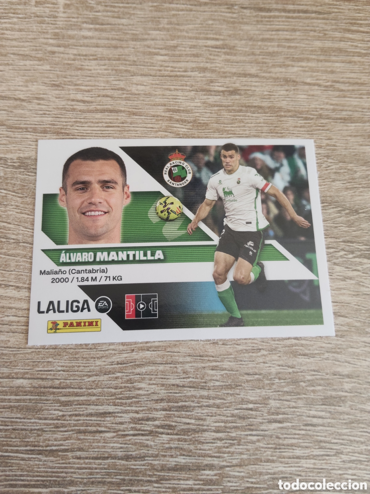 Figurine di Calcio: Mantilla Racing de Santander liga 2026 2027 26 27 ediciones este