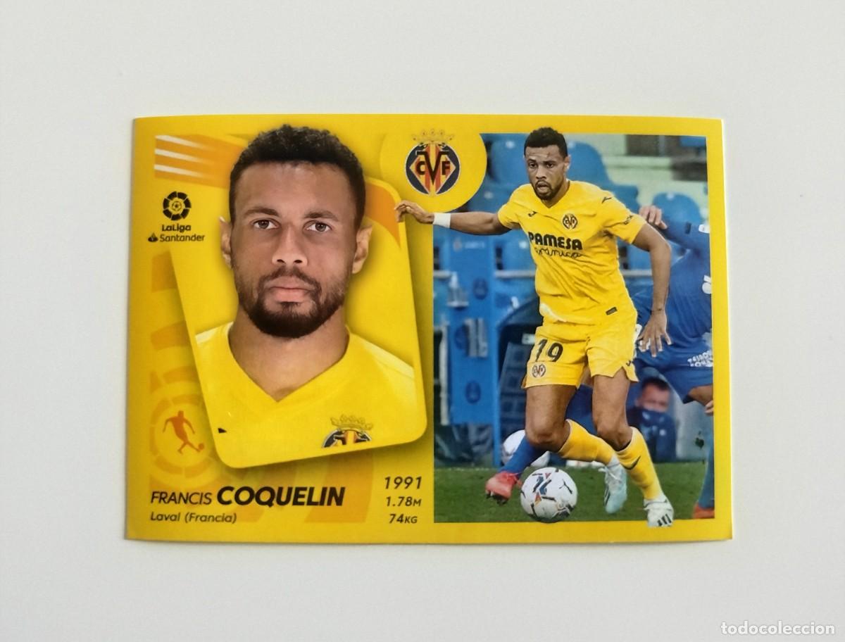 Figurine di Calcio: Coquelin 15 SIN PEGAR NUNCA PEGADO Villarreal CF Liga Ediciones Este 21 22 / 2021 2022