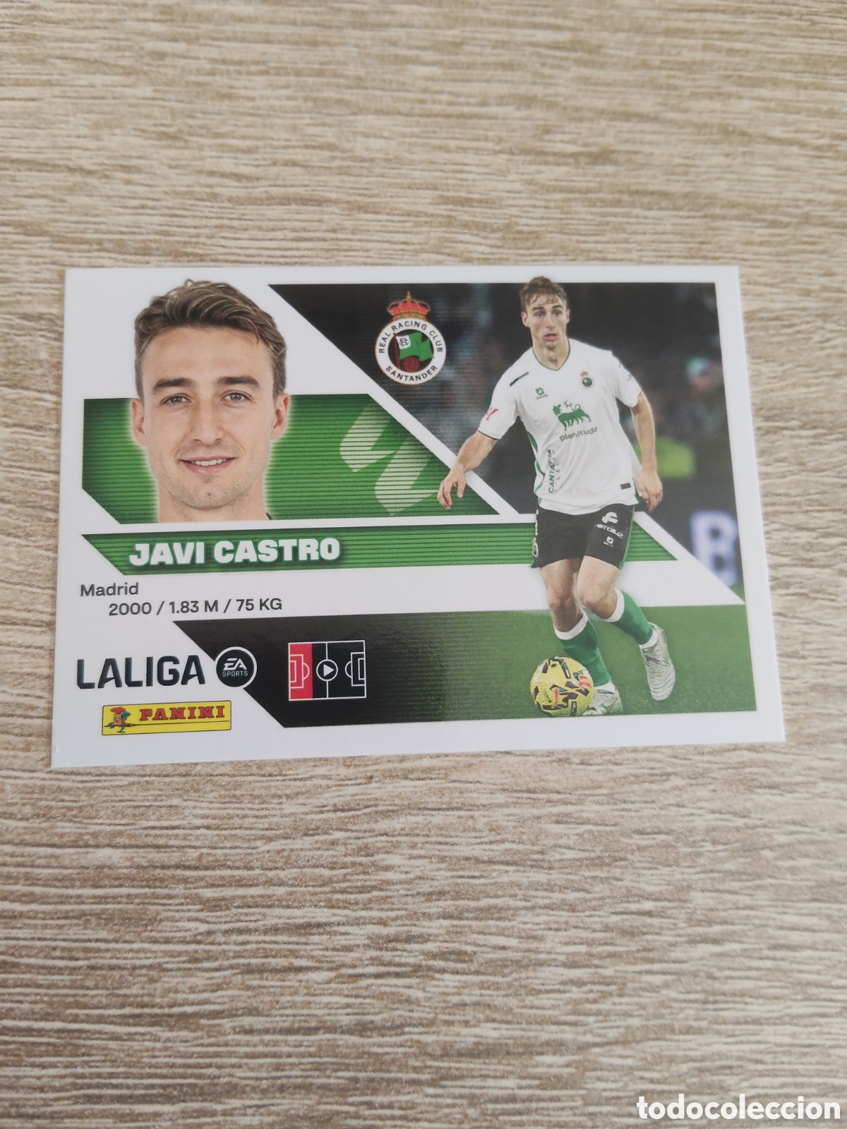 Figurine di Calcio: Javi Castro Racing de Santander liga 2026 2027 26 27 ediciones este