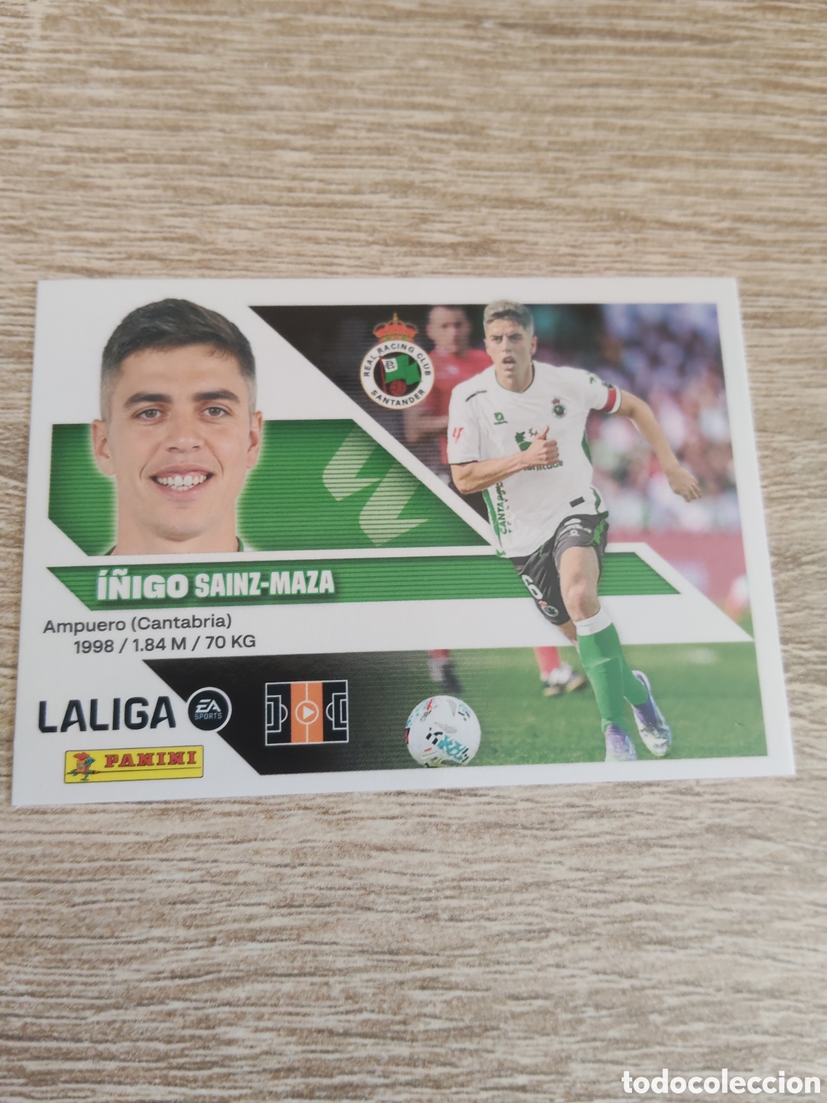 Figurine di Calcio: &Iacute;&ntilde;igo Racing de Santander liga 2026 2027 26 27 ediciones este