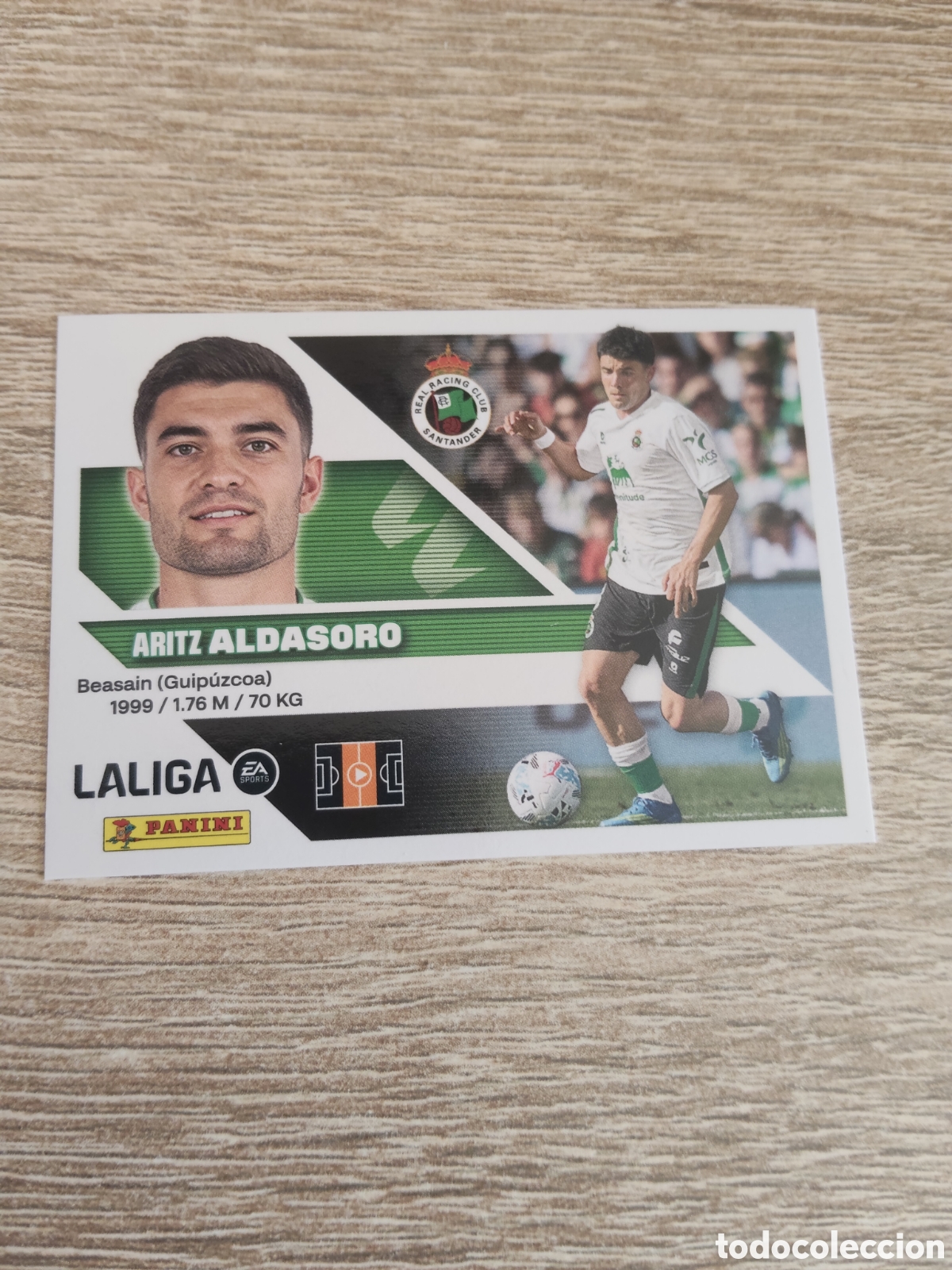 Figurine di Calcio: Aldasoro Racing de Santander liga 2026 2027 26 27 ediciones este