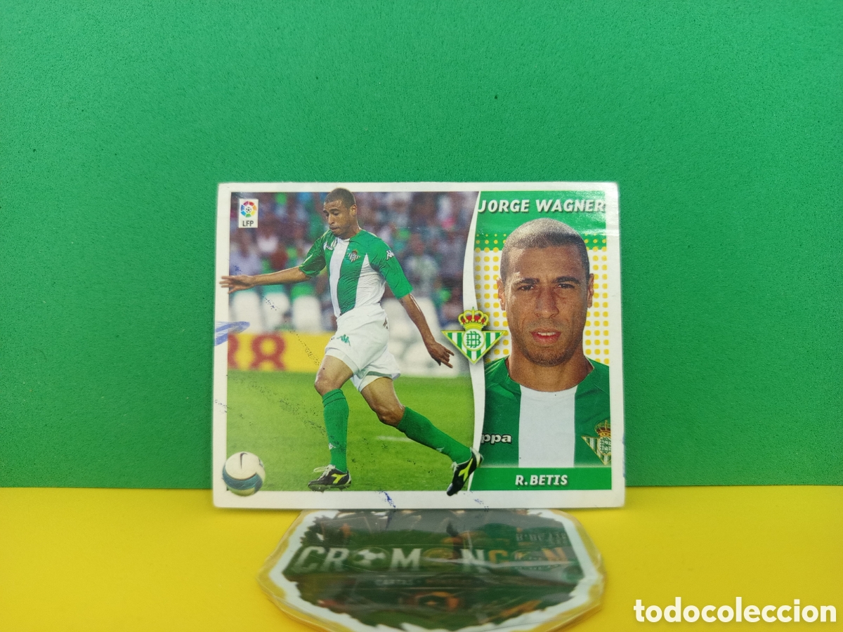 Figurine di Calcio: ❇️ CROMO ⚽ JORGE WAGNER BETIS COLOCA 2006 2007 06 07 COLECCIONES ESTE PANINI SIN PEGAR ❇️