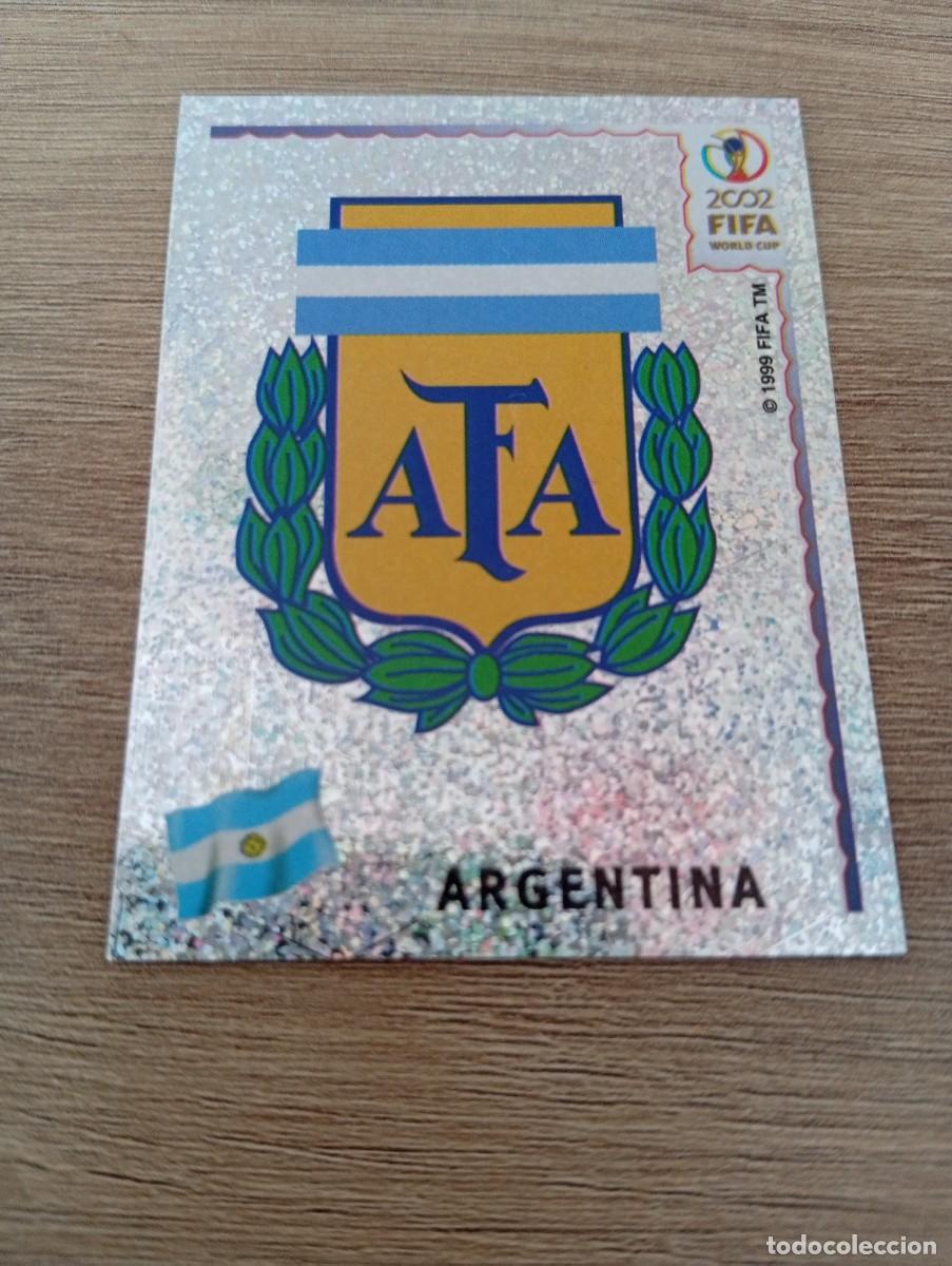 Figurine di Calcio: ESCUDO ARGENTINA 386 MUNDIAL KOREA JAPON 2002 02 PANINI NUNCA PEGADO