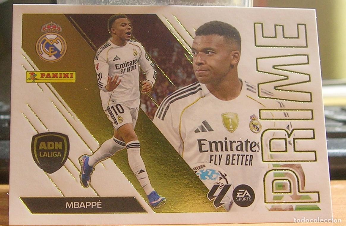 Cromos de f&uacute;tbol: EDICIONES ESTE 2026-2027 26 27 N&ordm; 8 MBAPPE (REAL MADRID) ADN LaLiga PRIME