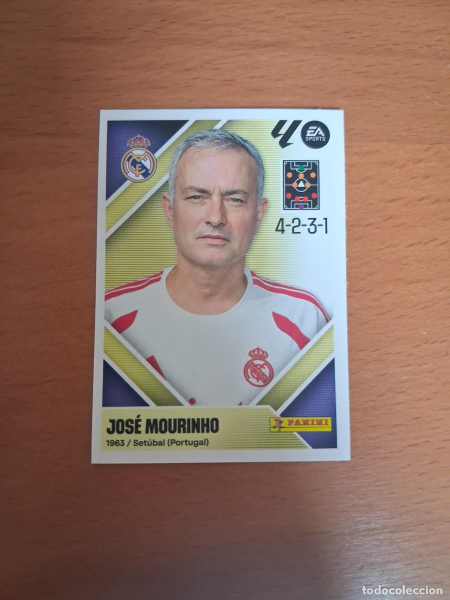 Cromos de f&uacute;tbol: Ediciones Este 2026 2027 26 27 Real Madrid 2 Entrenador Jose Mourinho