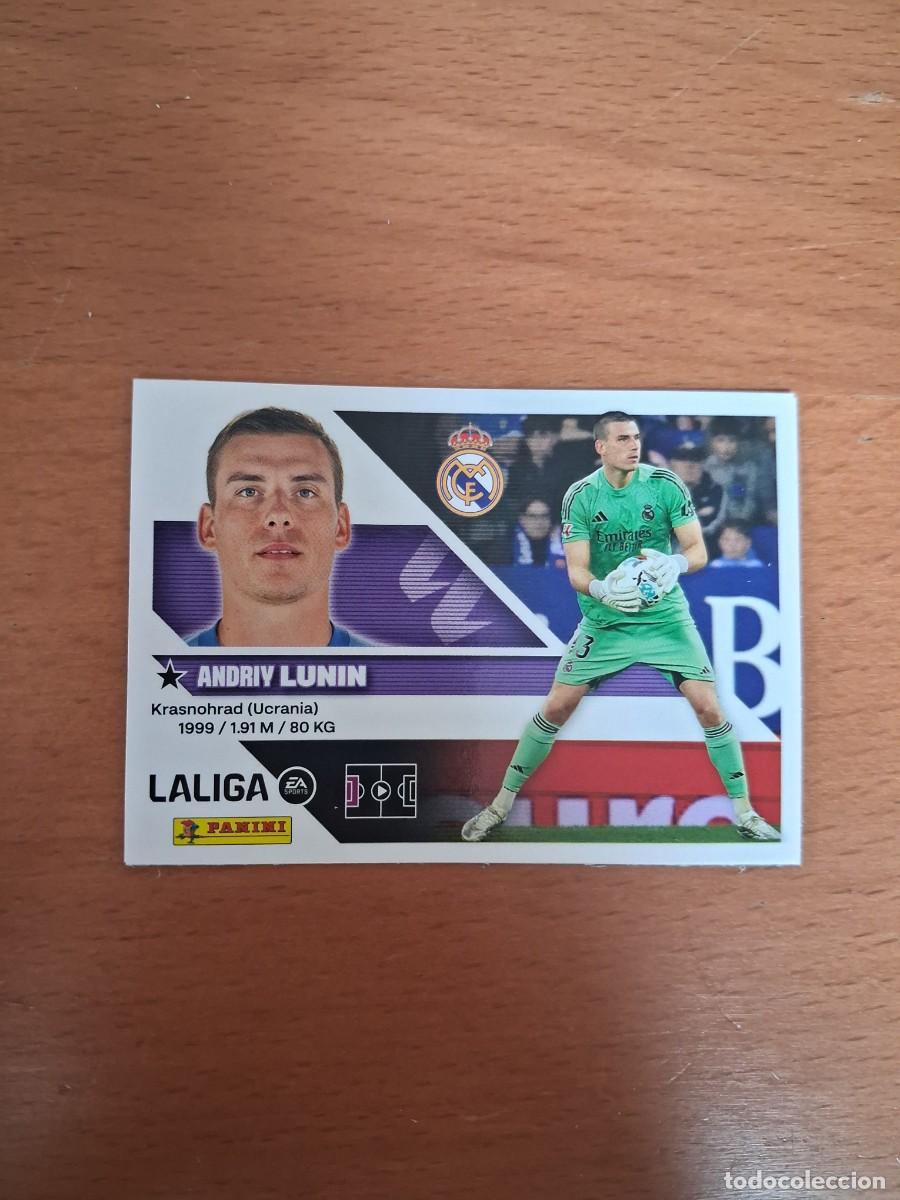 Cromos de f&uacute;tbol: Ediciones Este 2026 2027 26 27 Real Madrid 4 Lunin