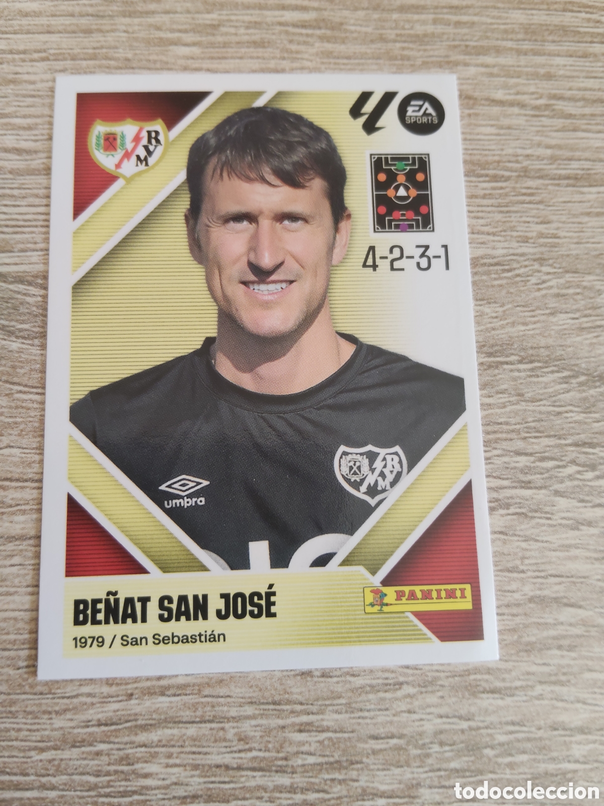Figurine di Calcio: Be&ntilde;at San Jos&eacute; Rayo Vallecano liga 2026 2027 26 27 ediciones este