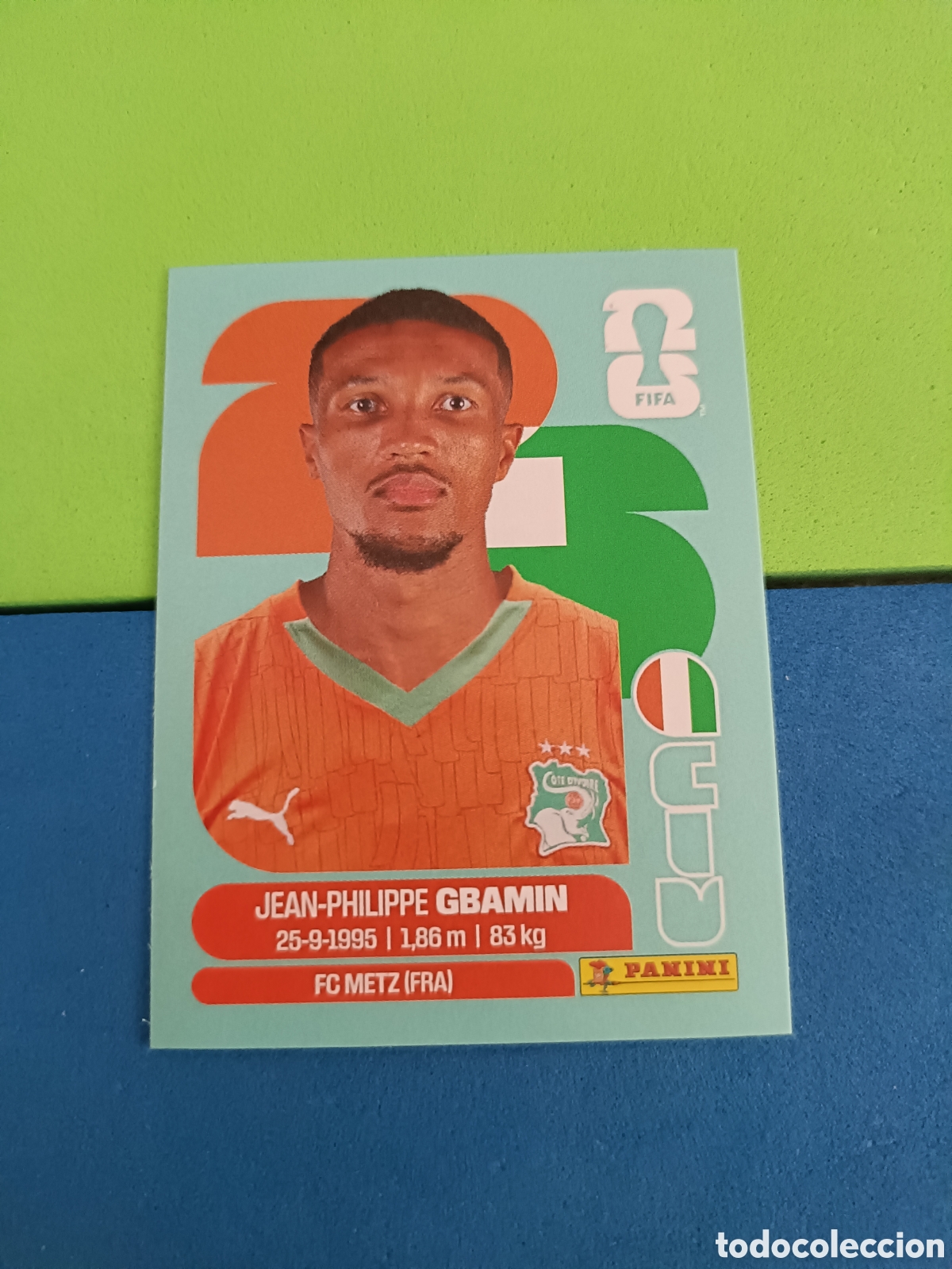 Cromos de f&uacute;tbol: Panini Mundial Fifa World cup 2026 26 sticker - CIV 14 Gbamin
