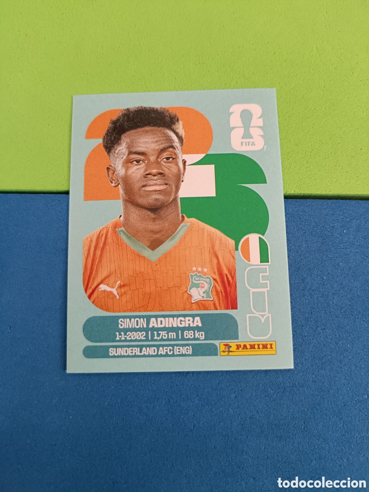 Cromos de f&uacute;tbol: Panini Mundial Fifa World cup 2026 26 sticker - CIV 17 Adingra