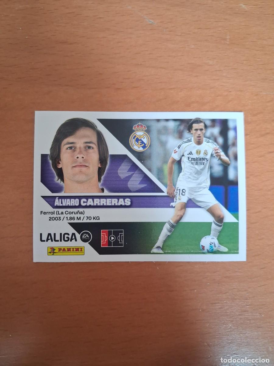 Cromos de f&uacute;tbol: Ediciones Este 2026 2027 26 27 Real Madrid 10A Carreras