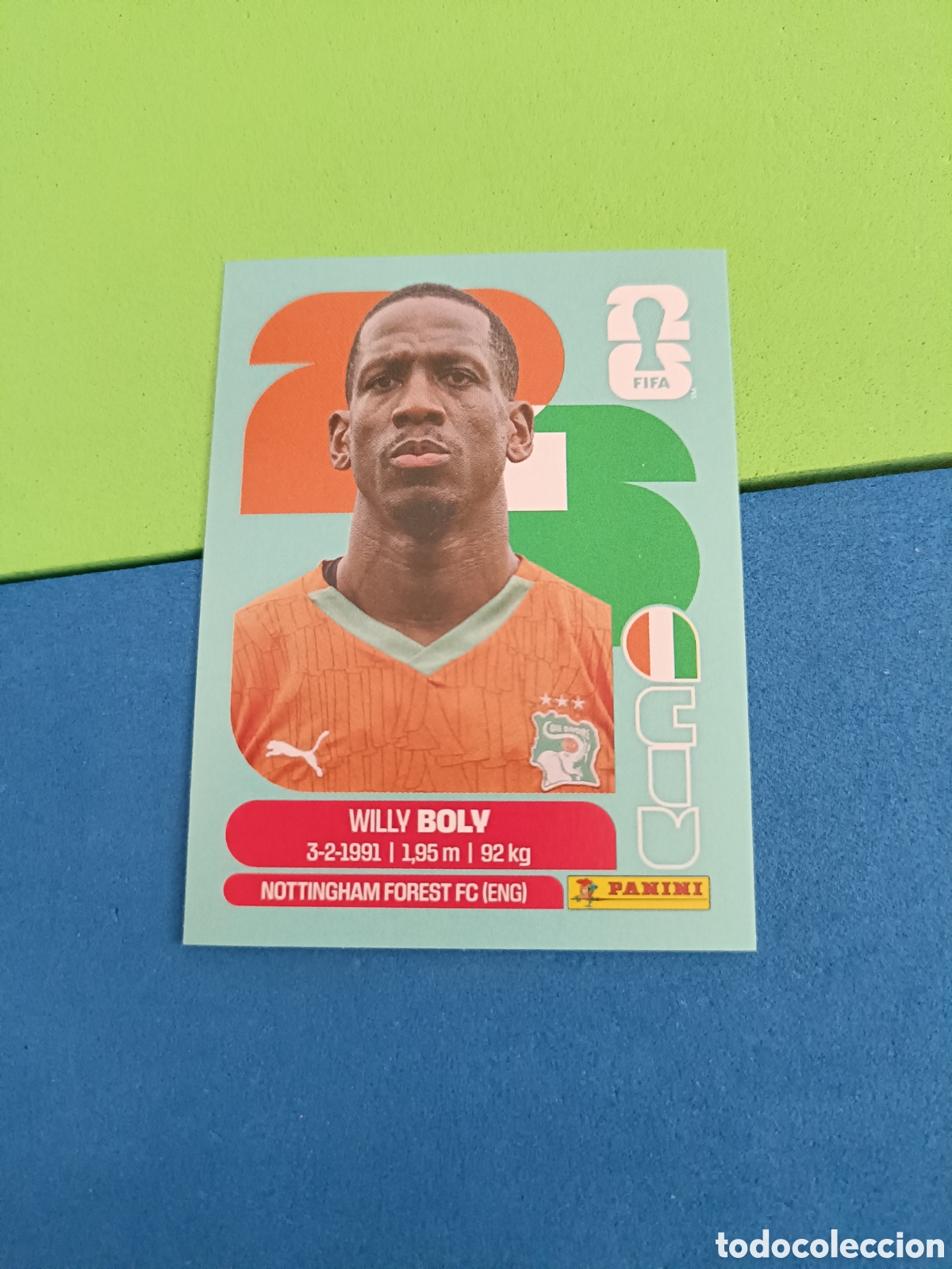 Cromos de f&uacute;tbol: Panini Mundial Fifa World cup 2026 26 sticker - CIV 7 Boly