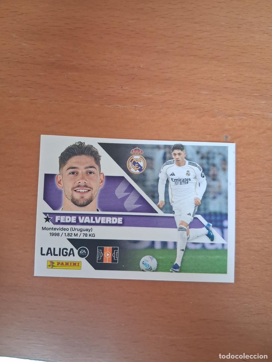 Cromos de f&uacute;tbol: Ediciones Este 2026 2027 26 27 Real Madrid 12 Valverde