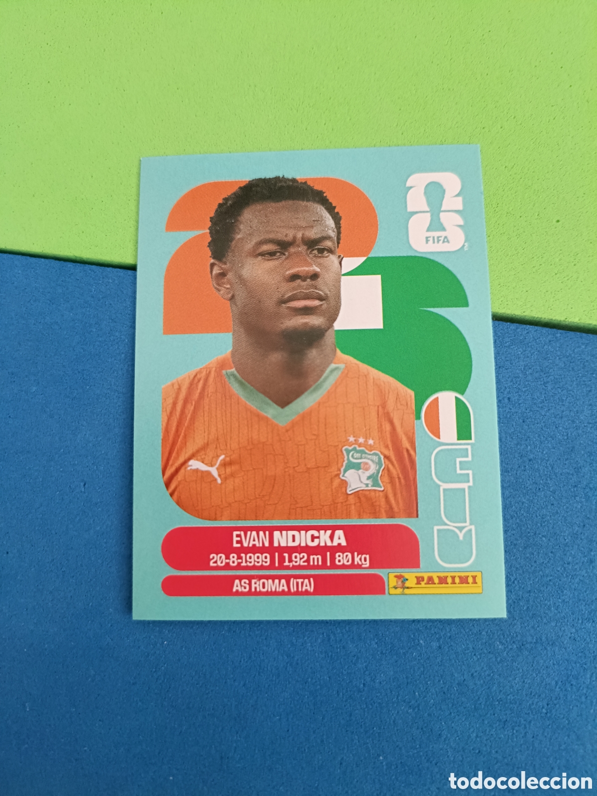 Cromos de f&uacute;tbol: Panini Mundial Fifa World cup 2026 26 sticker - CIV 6 Ndicka