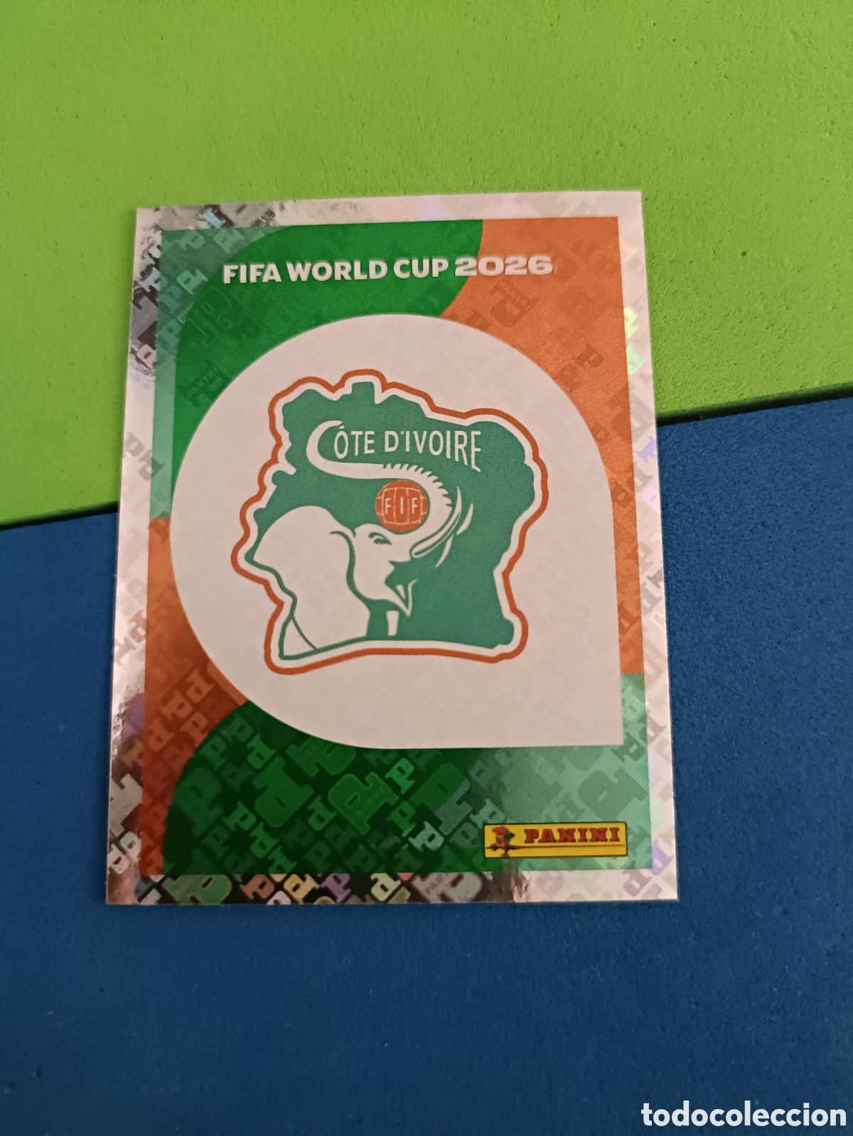 Cromos de f&uacute;tbol: Panini Mundial Fifa World cup 2026 26 sticker - CIV 1 Escudo Costa de Marfil