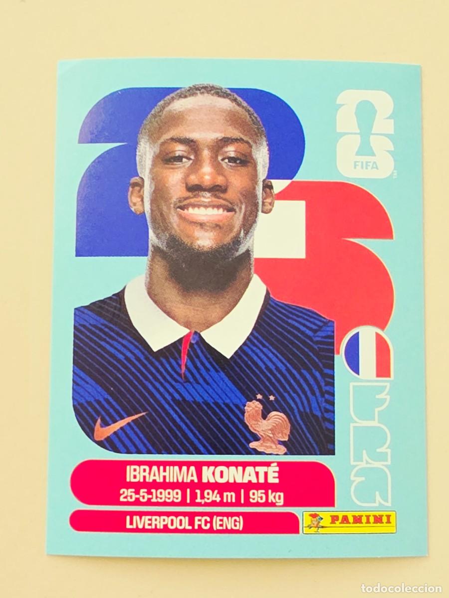 Cromos de f&uacute;tbol: FRA 6 Ibrahima Konat&eacute;, Francia, Panini FIFA World Cup Mundial 2026 Sticker