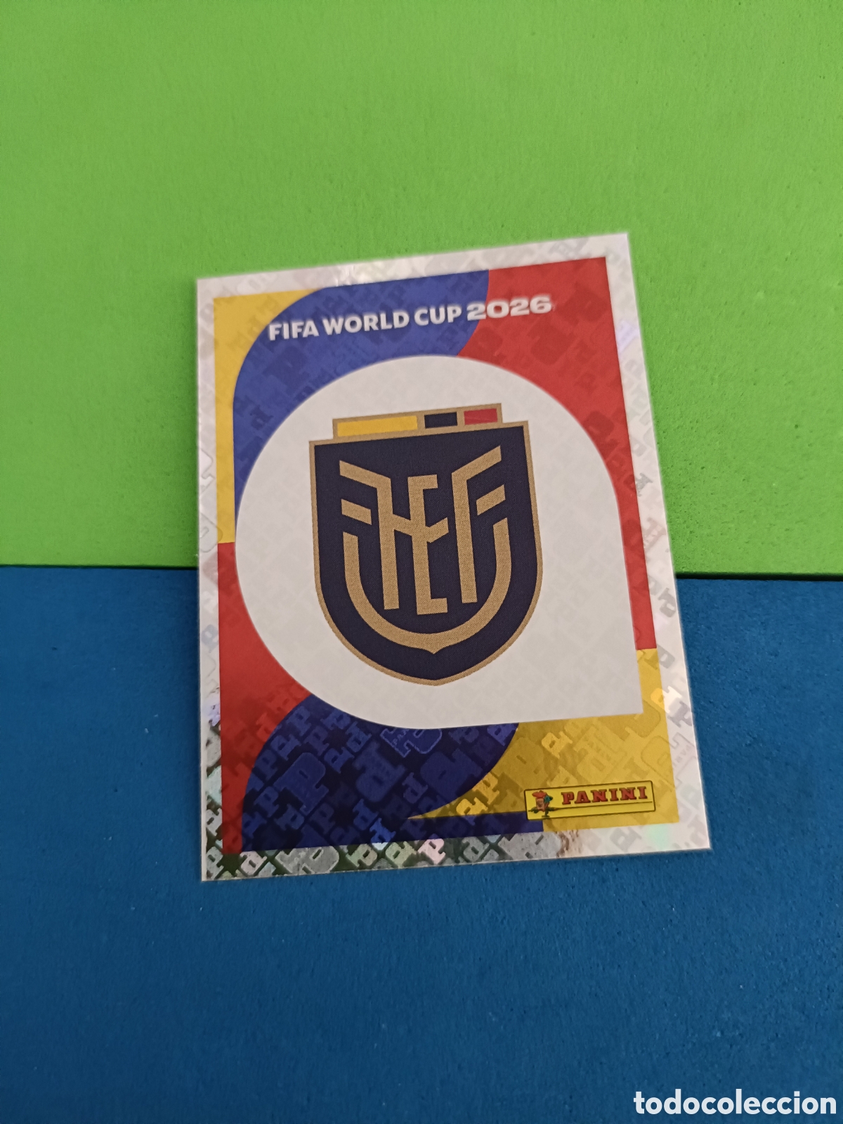 Cartes &agrave; collectionner de Football: Panini Mundial Fifa World cup 2026 26 sticker - ECU 1 Escudo Ecuador
