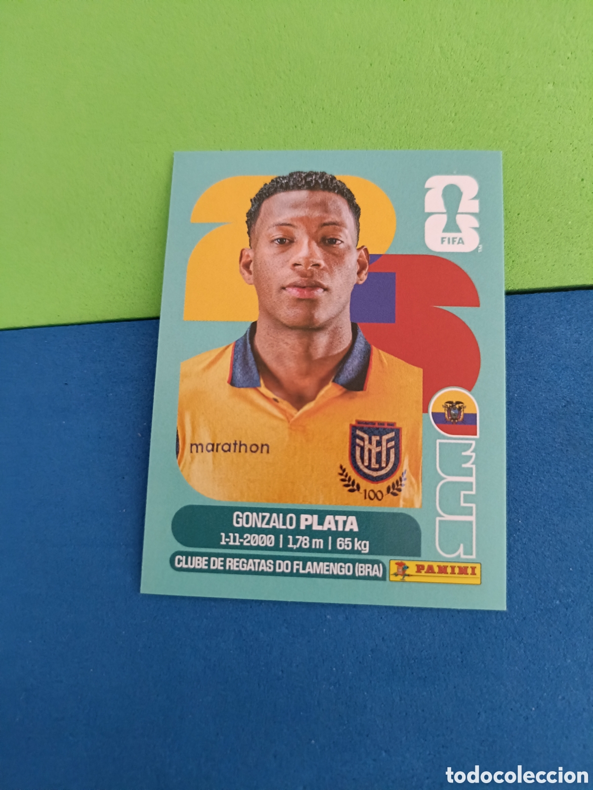 Football Stickers: Panini Mundial Fifa World cup 2026 26 sticker - ECU 16 Gonzalo Plata