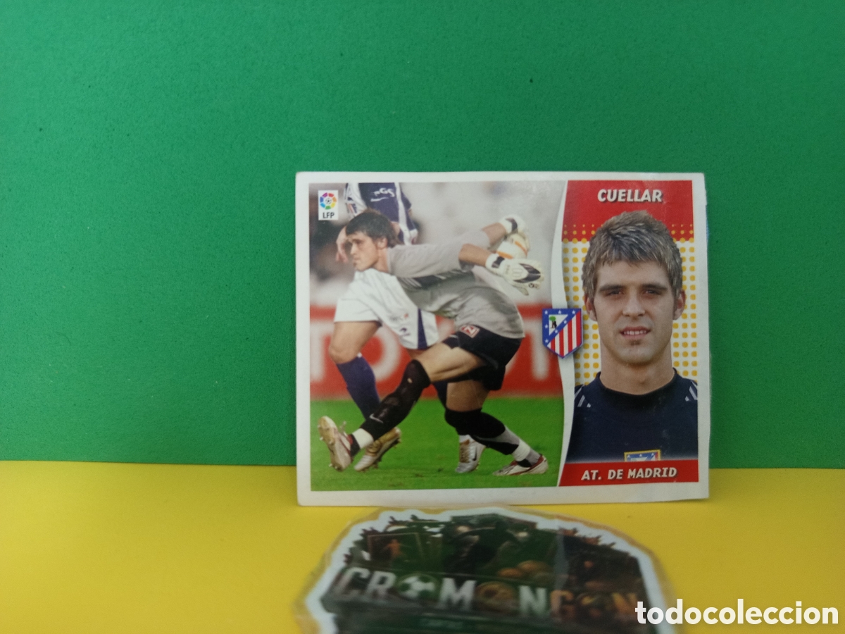 Cromos de f&uacute;tbol: ❇️ CROMO ⚽ CU&Eacute;LLAR ATL&Eacute;TICO DE MADRID 2006 2007 06 07 COLECCIONES ESTE PANINI VENTANILLA ❇️