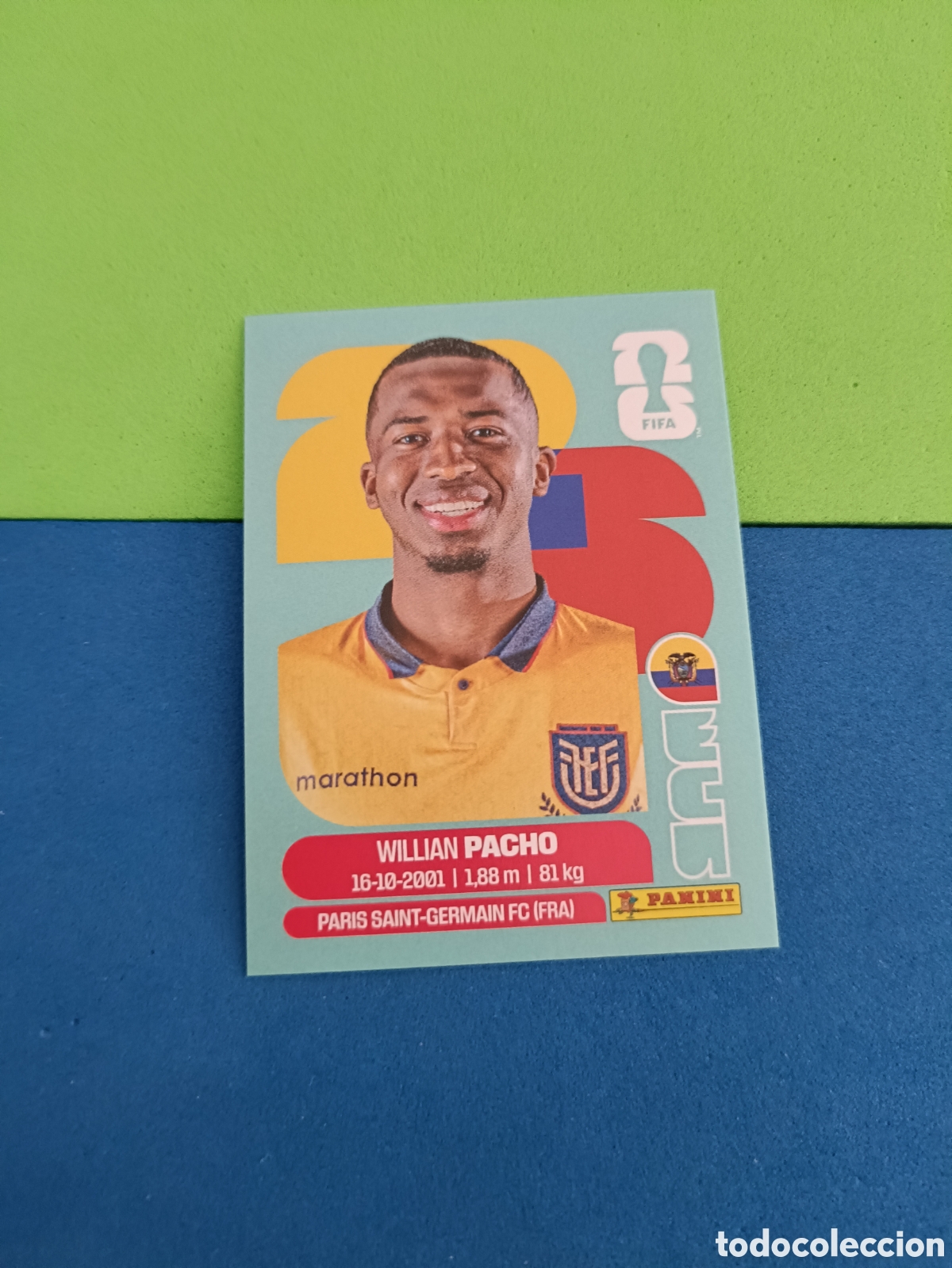 Football Stickers: Panini Mundial Fifa World cup 2026 26 sticker - ECU 6 Pacho