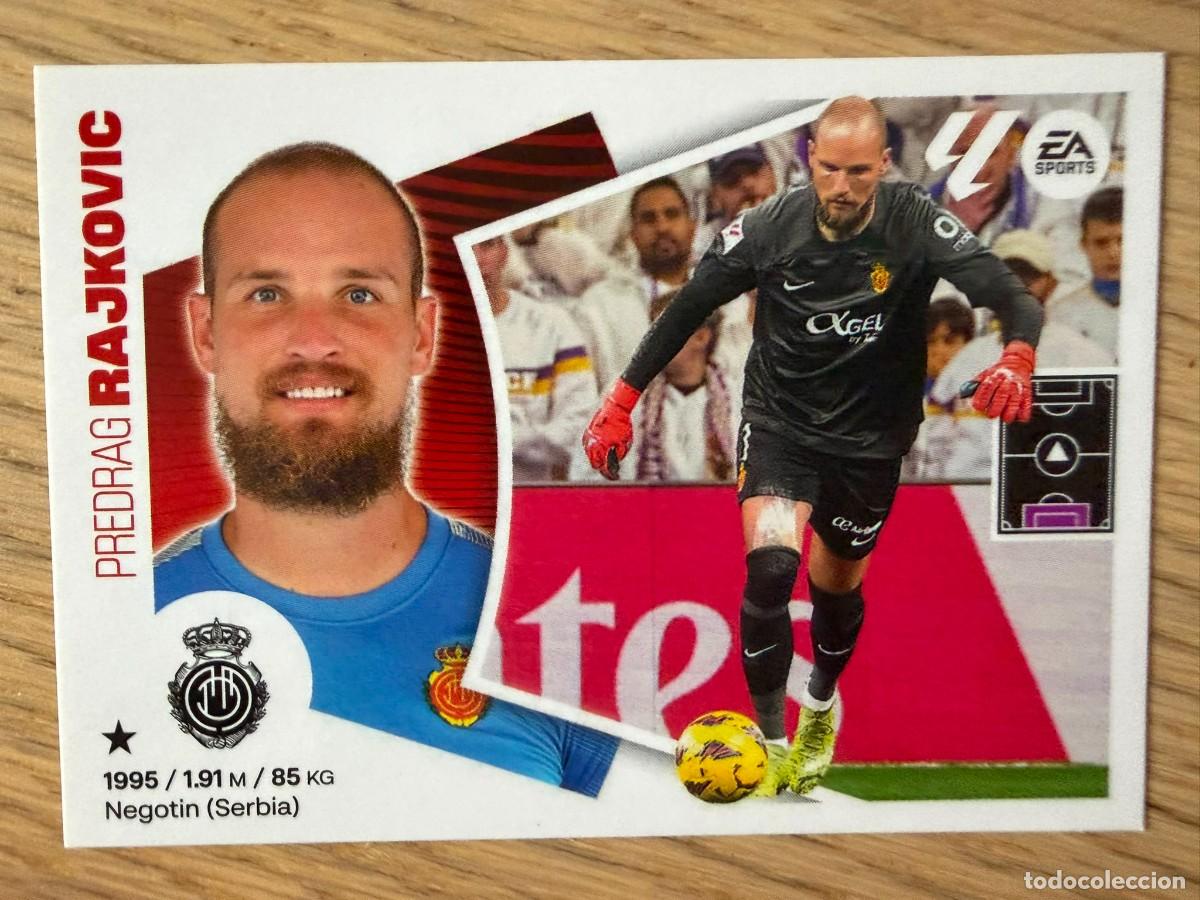 Football Stickers: 3 RAJKOVIC MALLORCA 24 25 2024 2025 LIGA EA SPORTS COLECCIONES ESTE SIN PEGAR STICKER