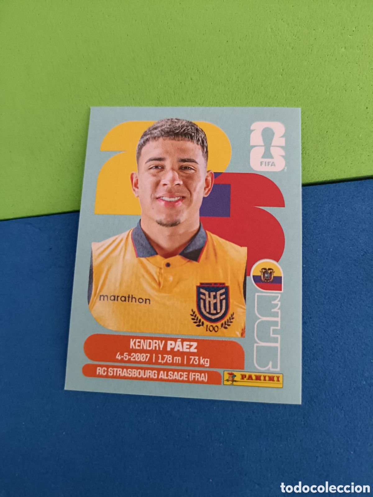Football Stickers: Panini Mundial Fifa World cup 2026 26 sticker - ECU 11 Paez