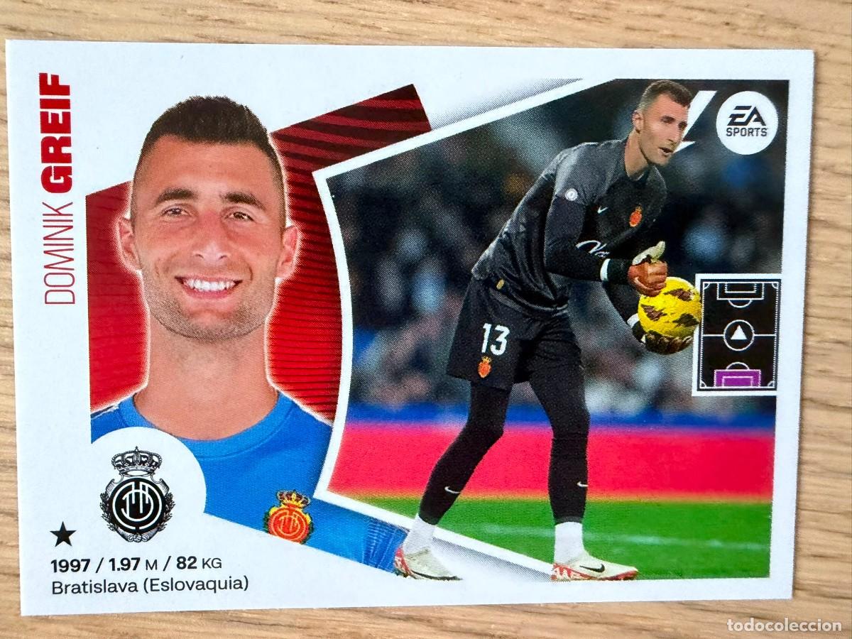 Football Stickers: 4 GREIF MALLORCA 24 25 2024 2025 LIGA EA SPORTS COLECCIONES ESTE SIN PEGAR STICKER
