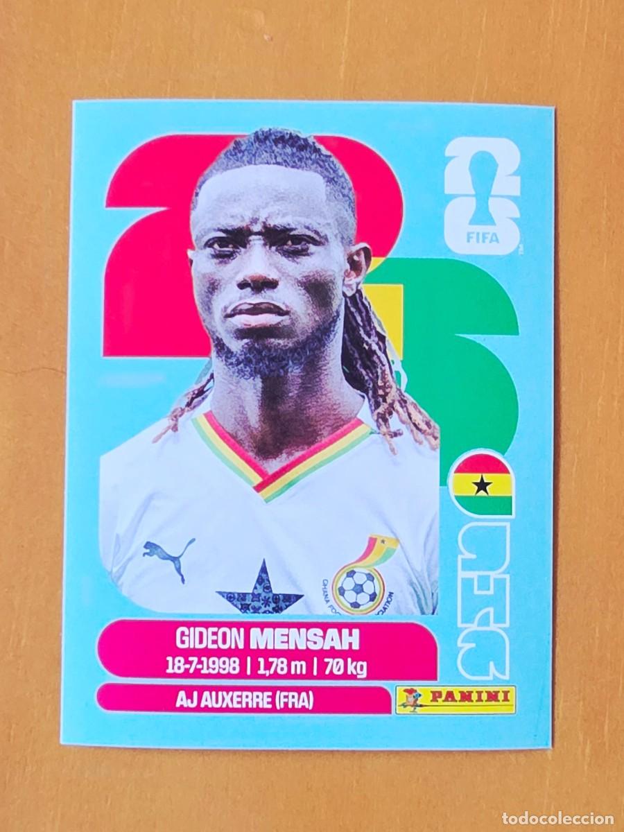 Football Stickers: GHA 7 Gideon Mensah, Ghana, Panini FIFA World Cup Mundial 2026 Sticker