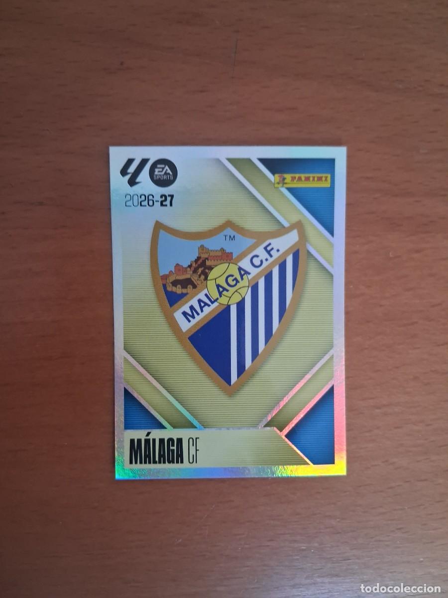 Football Stickers: Ediciones Este 2026 2027 26 27 Malaga CF 1 Escudo