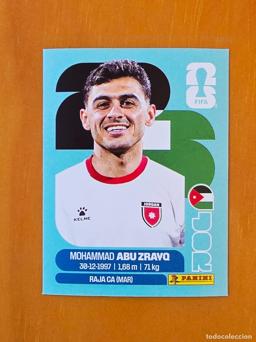 Football Stickers: JOR 19 Mohammad Abu Zrayq, Jordania, Panini FIFA World Cup Mundial 2026 Sticker