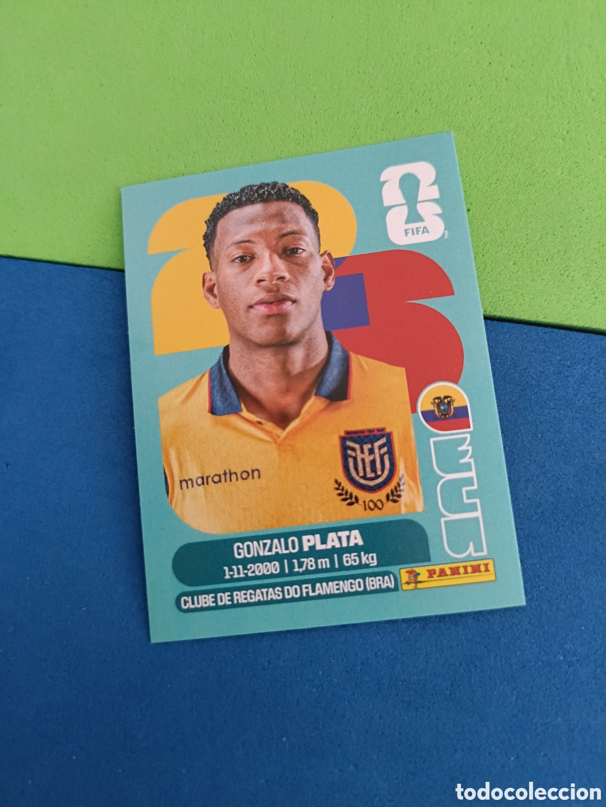 Football Stickers: Panini Mundial Fifa World cup 2026 26 sticker - ECU 16 Gonzalo Plata