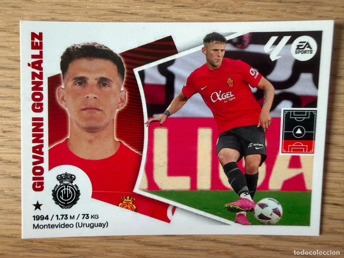 Figurine di Calcio: 6 GIOVANNI GONZALEZ MALLORCA 24 25 2024 2025 LIGA EA SPORTS COLECCIONES ESTE SIN PEGAR STICKER
