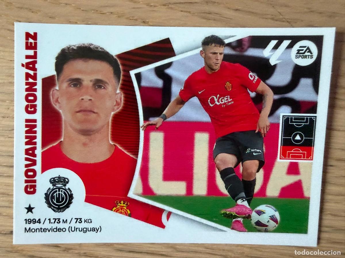 Cromos de Futebol: 6 GIOVANNI GONZALEZ MALLORCA 24 25 2024 2025 LIGA EA SPORTS COLECCIONES ESTE SIN PEGAR STICKER