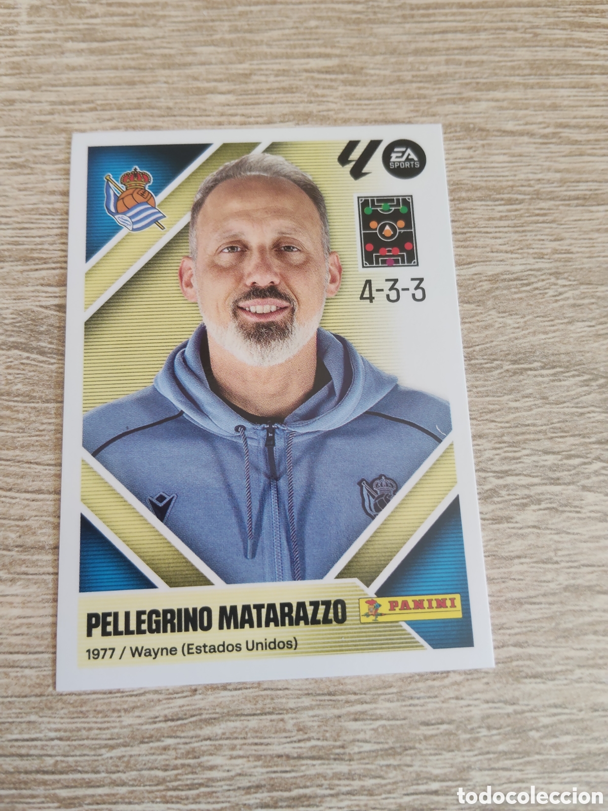 Cromos de Futebol: Pellegrino Matarazzo Real Sociedad liga 2026 2027 26 27 ediciones este
