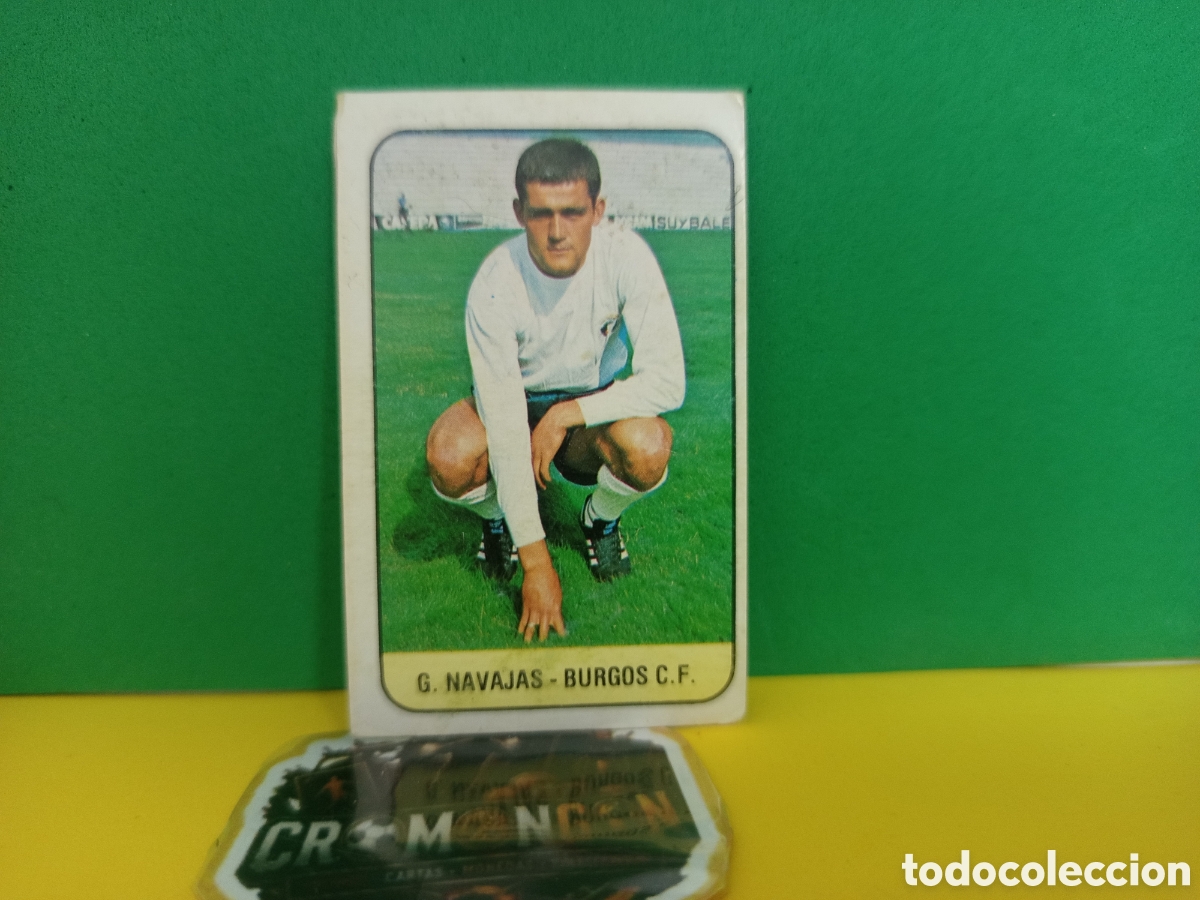 Figurine di Calcio: ❇️ CROMO ⚽ G. NAVAJAS BURGOS LIGA 78 79 1978 1979 EDICIONES ESTE DESPEGADO POR ARRIBA ❇️