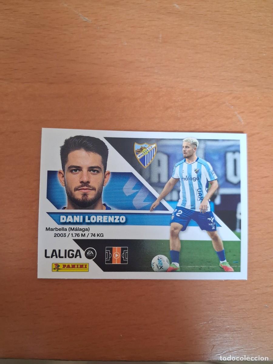 Cromos de f&uacute;tbol: Ediciones Este 2026 2027 26 27 Malaga CF 12 Dani Lorenzo