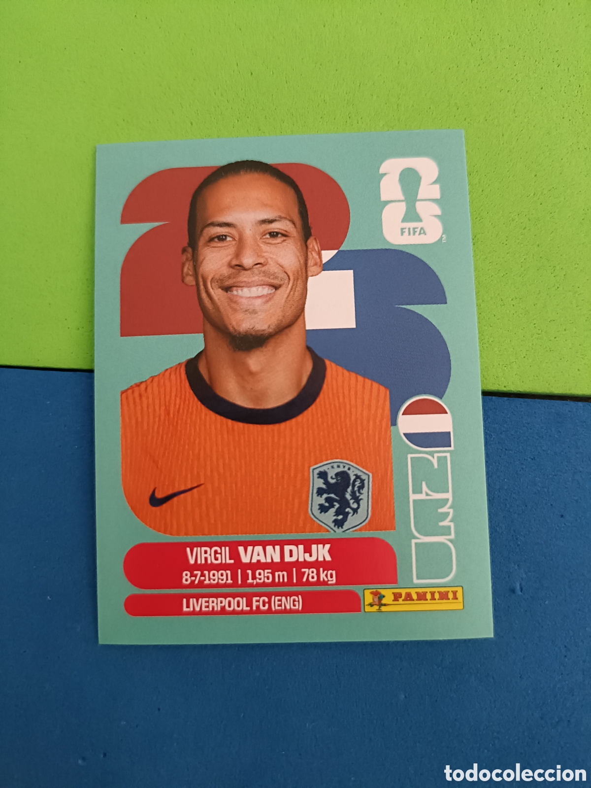 Cromos de f&uacute;tbol: Panini Mundial Fifa World cup 2026 26 sticker - NED 3 Van Dijk