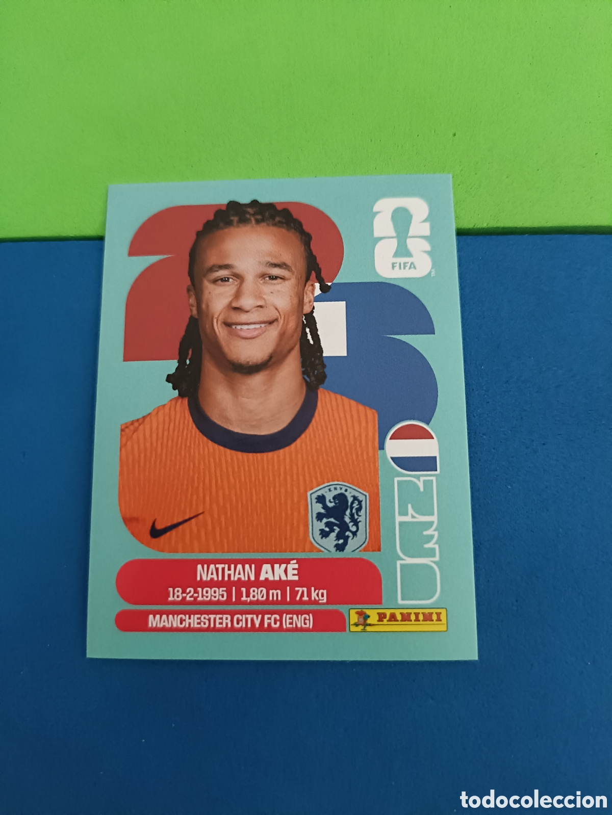 Cromos de f&uacute;tbol: Panini Mundial Fifa World cup 2026 26 sticker - NED 7 Ake