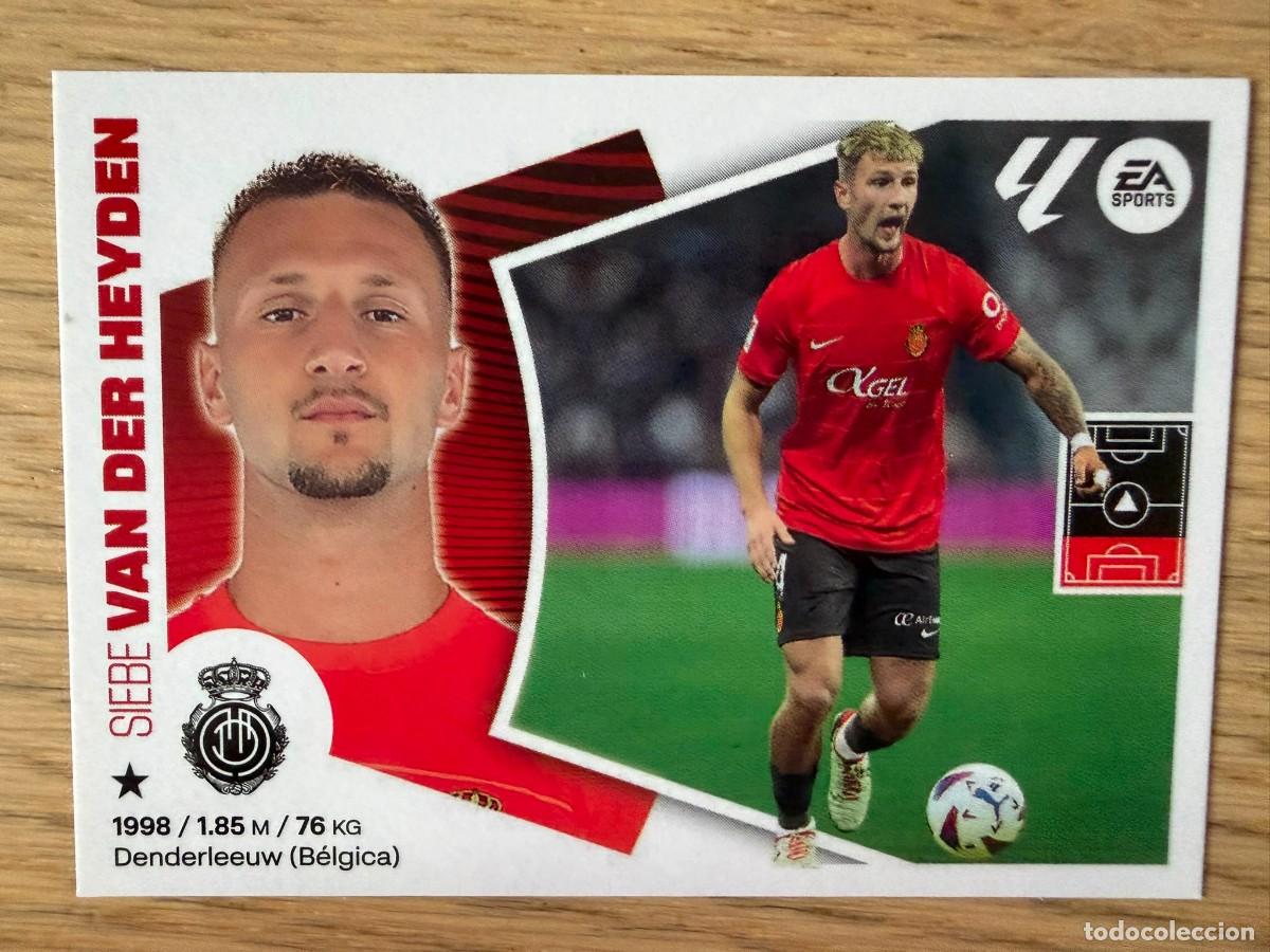 Cromos de f&uacute;tbol: 9B 9 B VAN DER HEYDEN MALLORCA 24 25 2024 2025 LIGA EA SPORTS COLECCIONES ESTE SIN PEGAR STICKER