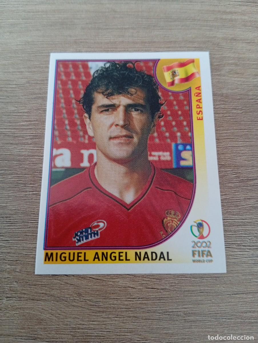 Cromos de f&uacute;tbol: MIGUEL ANGEL NADAL 102 ESPA&Ntilde;A MUNDIAL KOREA JAPON 2002 02 PANINI NUNCA PEGADO