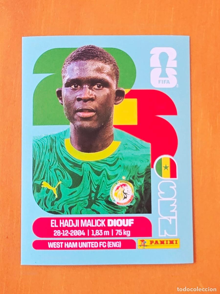 Cromos de f&uacute;tbol: SEN 7 El Hadji Malick Diouf, Senegal, Panini FIFA World Cup Mundial 2026 Sticker