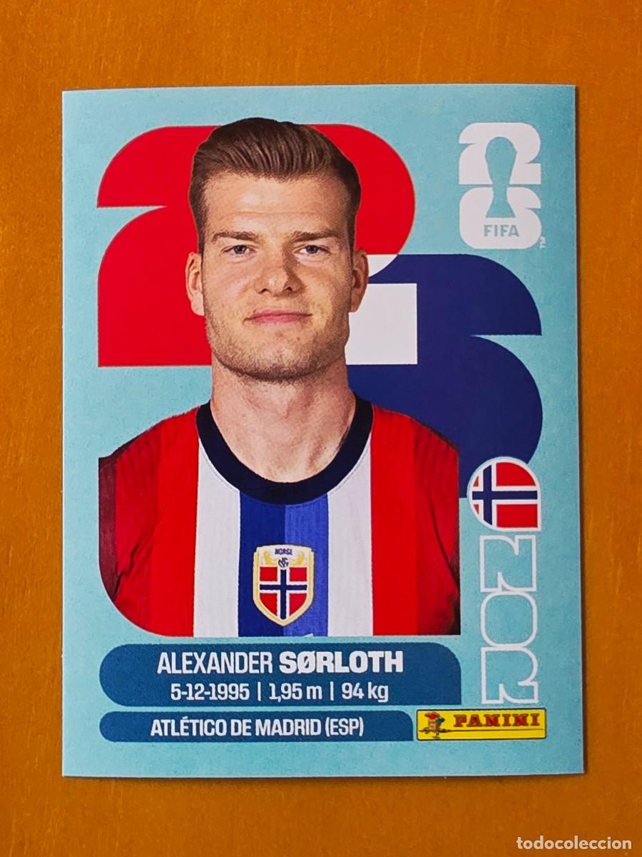 Cromos de f&uacute;tbol: NOR 16 Alexander S&oslash;rloth, Noruega, Panini FIFA World Cup Mundial 2026 Sticker
