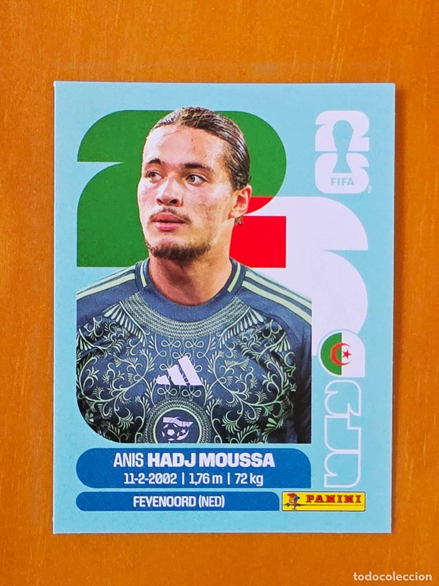 Figurine di Calcio: ALG 17 Anis Hadj Moussa, Argelia, Panini FIFA World Cup Mundial 2026 Sticker