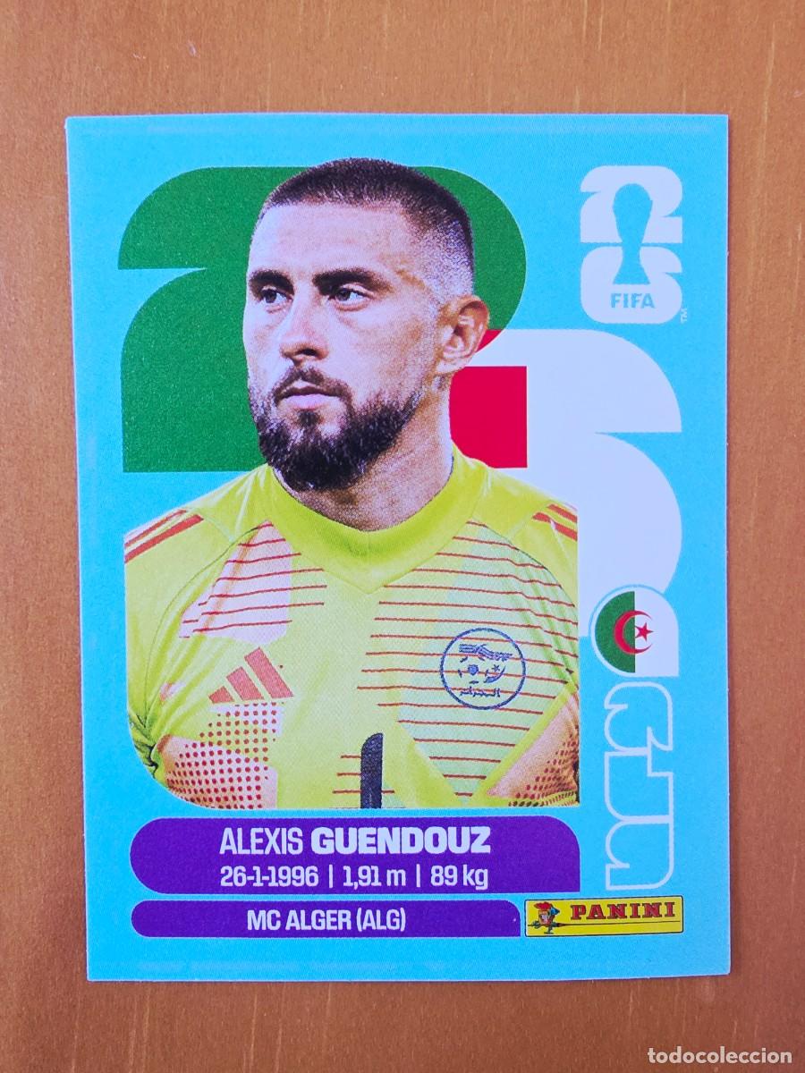 Figurine di Calcio: ALG 2 Alexis Guendouz, Argelia, Panini FIFA World Cup Mundial 2026 Sticker